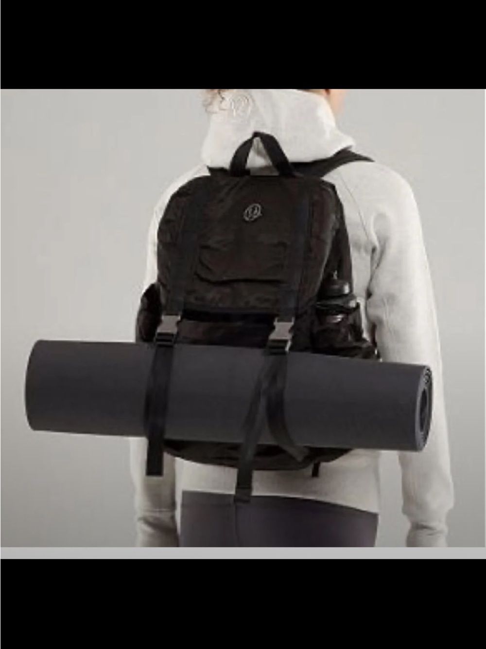 lululemon athletica Black Backpack